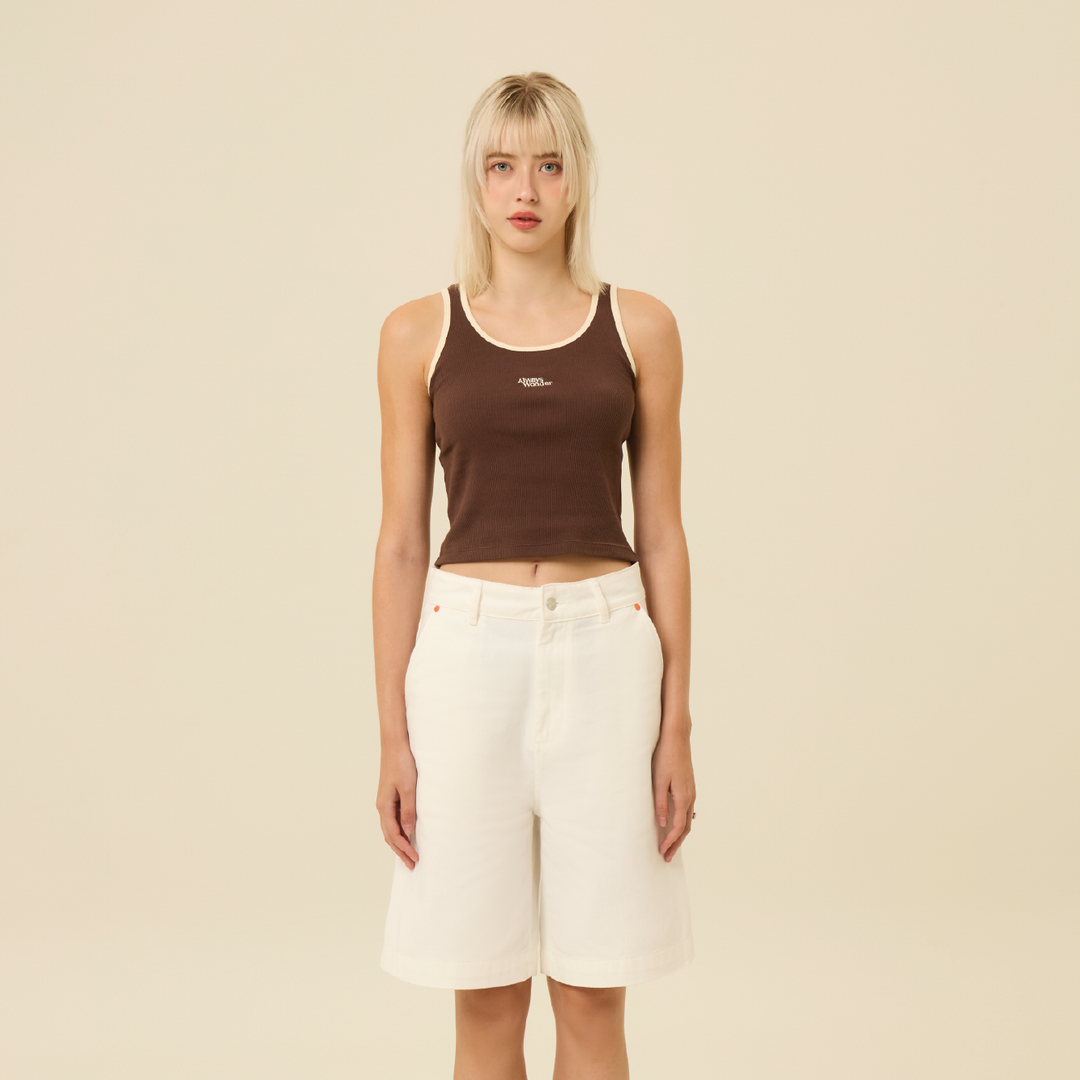 Off White Bermuda shorts | Untitled Shade