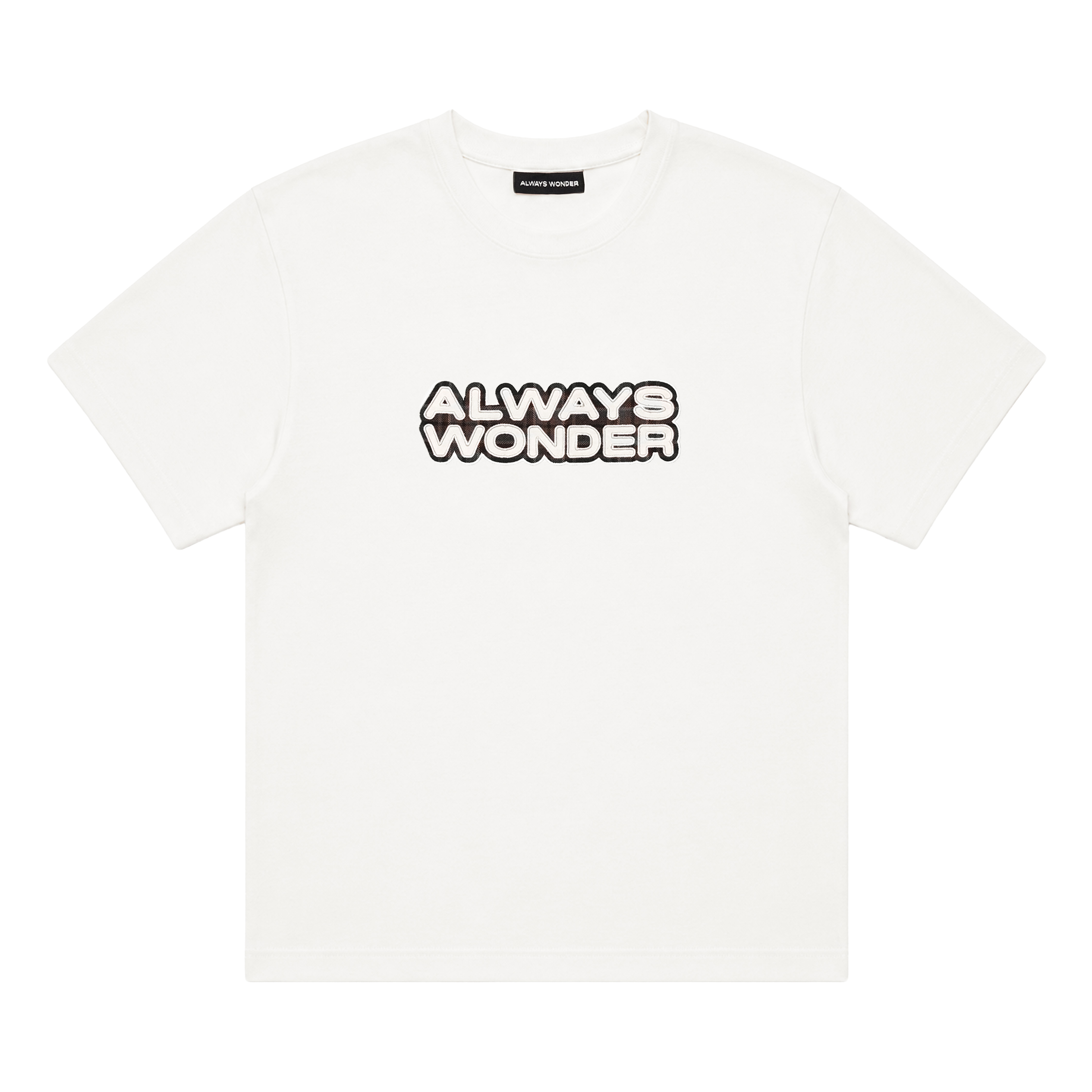 The Wonder Mark Oversized Tee | Cosmic Latte – AlwaysWonder