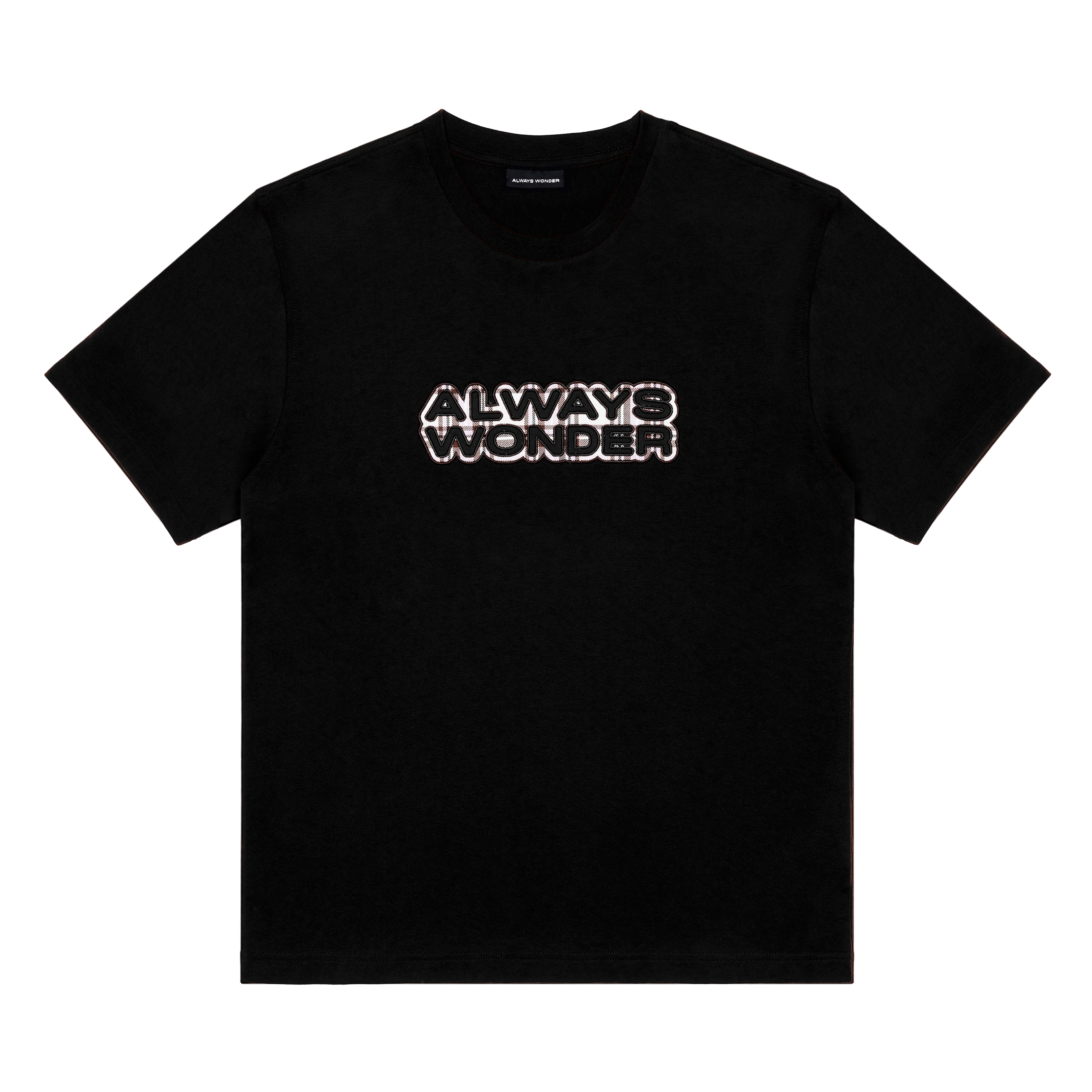 The Wonder Mark Oversized Tee | Midnight Black – AlwaysWonder