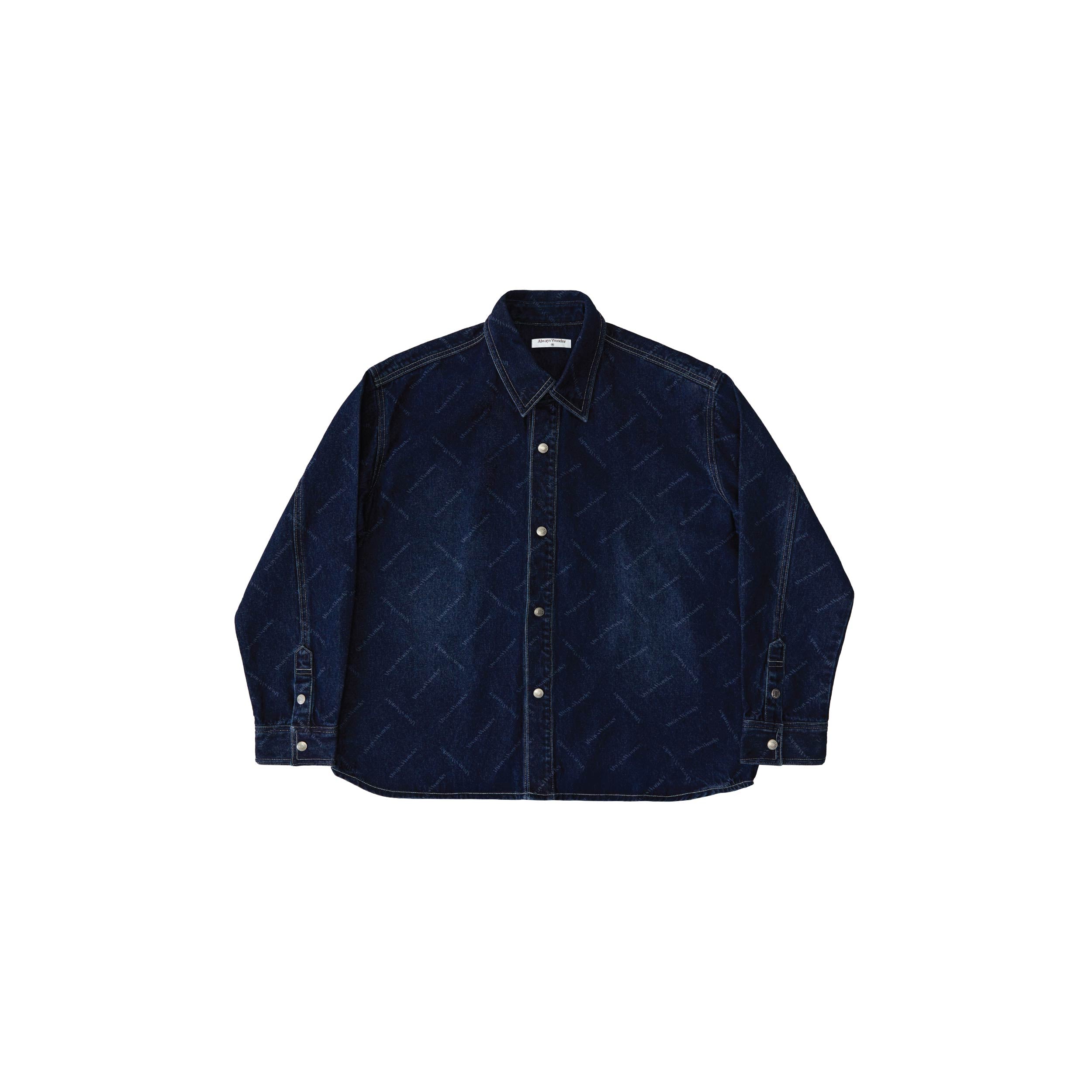 Lingorm Always wonderデニムジャケット M サイズ Monogram Flow Denim Jacket | Deep Indigo – AlwaysWonder