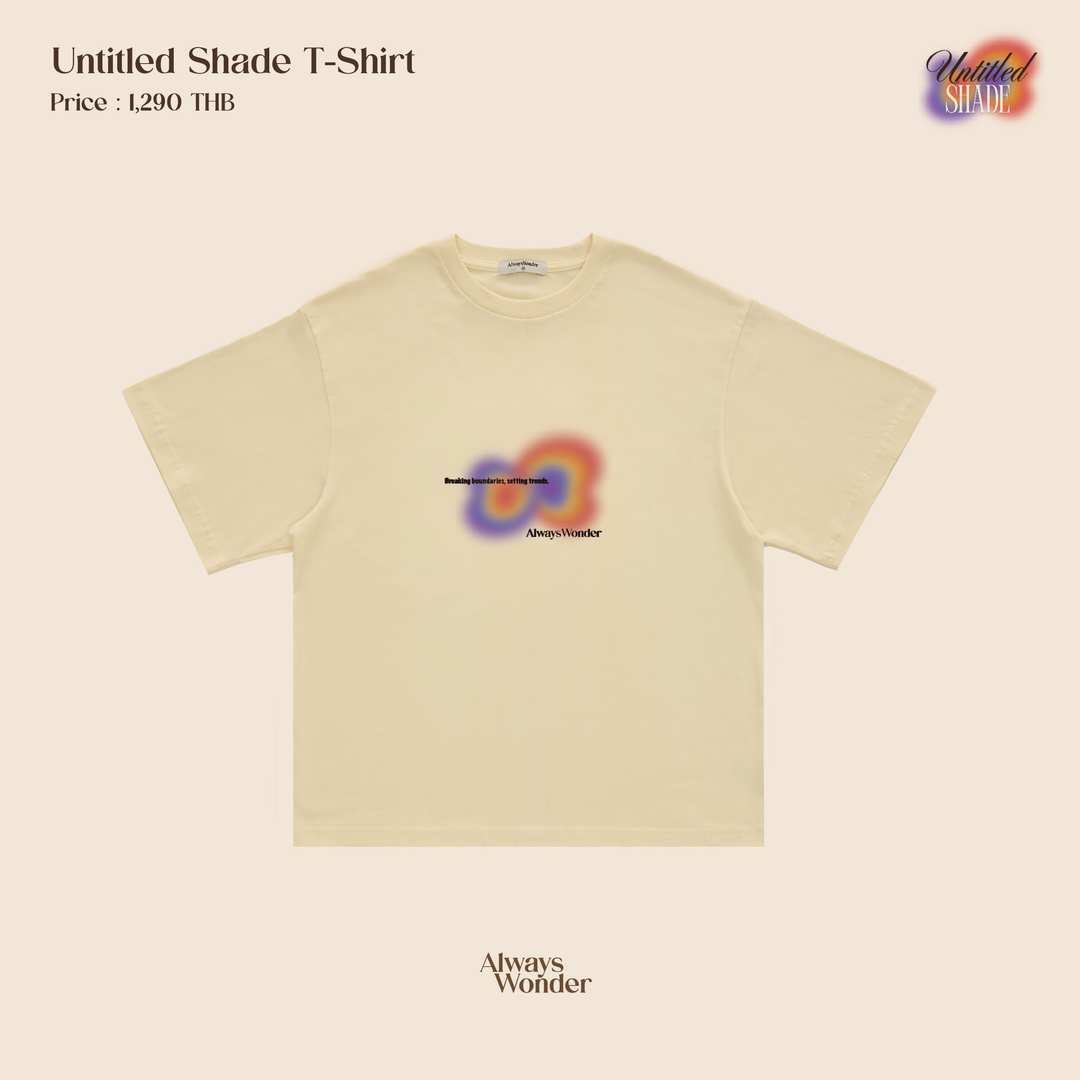 Cream T-shirt | Untitled Shade