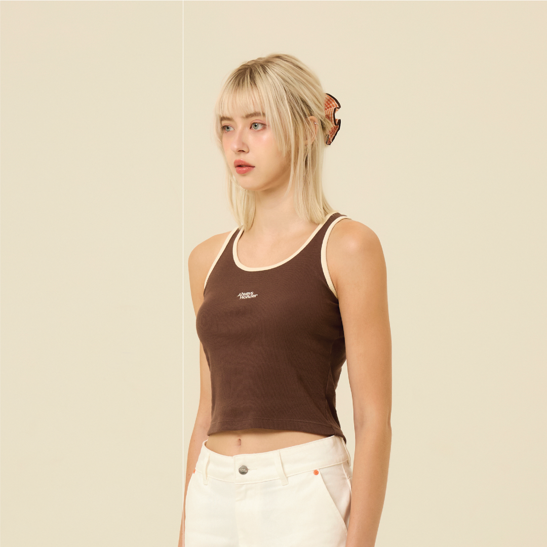 Brown Tank Top | Untitled Shade