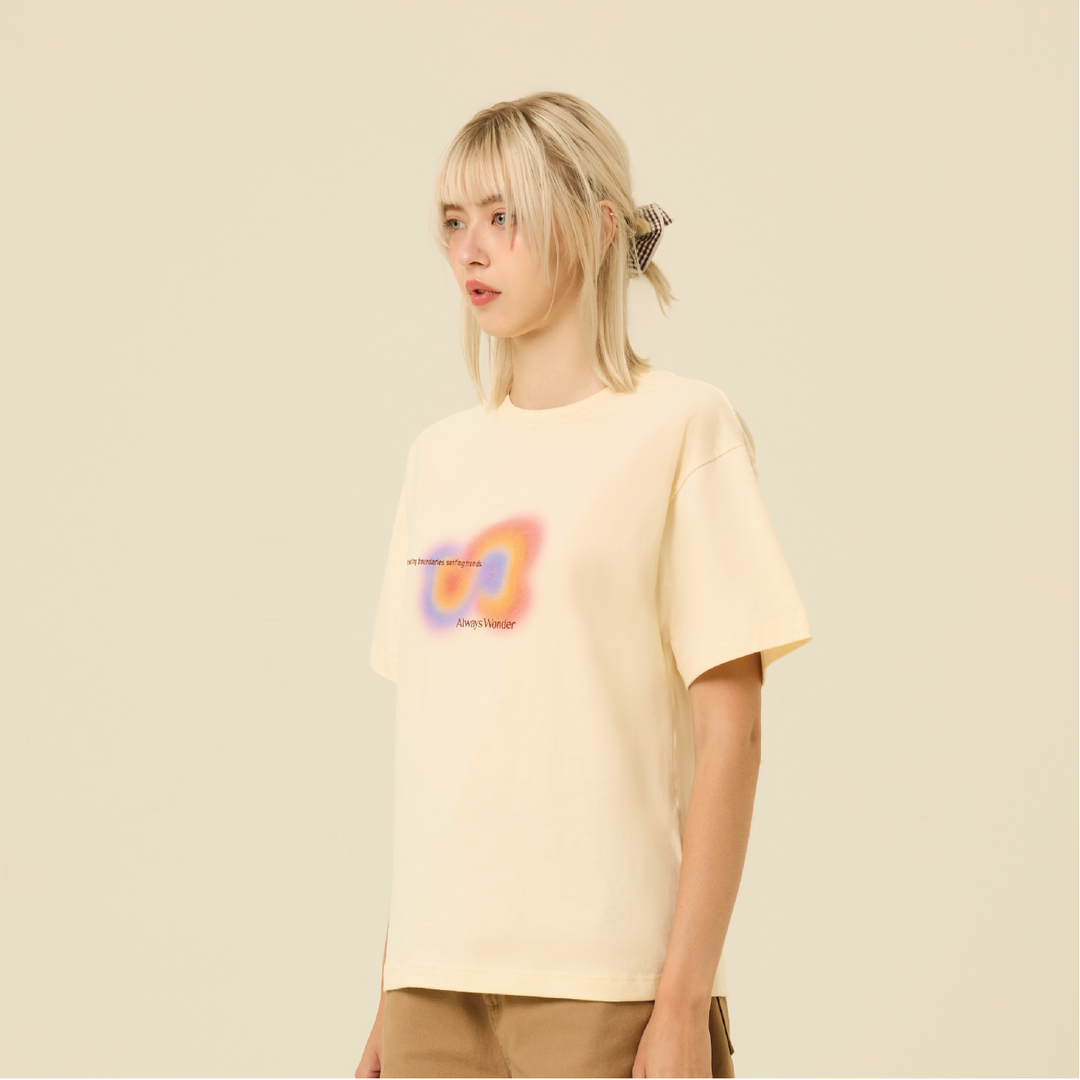 Cream T-shirt | Untitled Shade