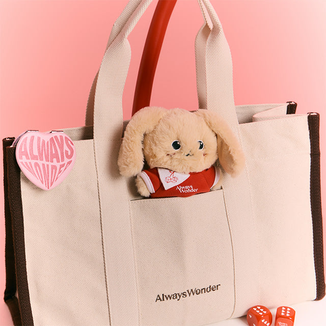 AlwaysWonder | 'Roll with Love' Red Goldie Wonder Keyring