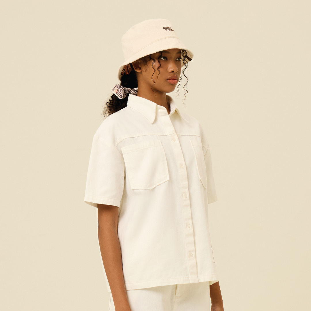 Off White Short Sleeves Shirts | Untitled Shade