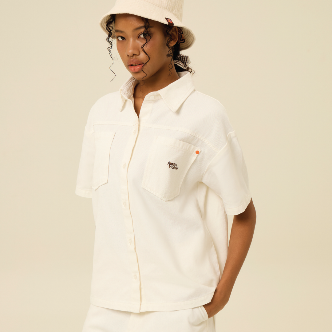 Off White Short Sleeves Shirts | Untitled Shade