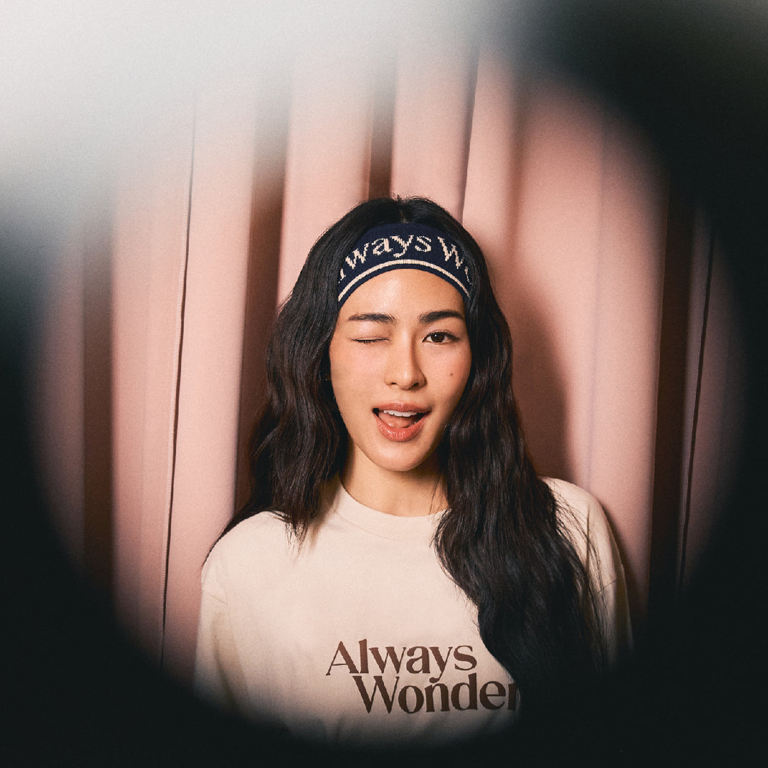 AlwaysWonder | 'A Digital Heartbeat' Cream T-Shirt