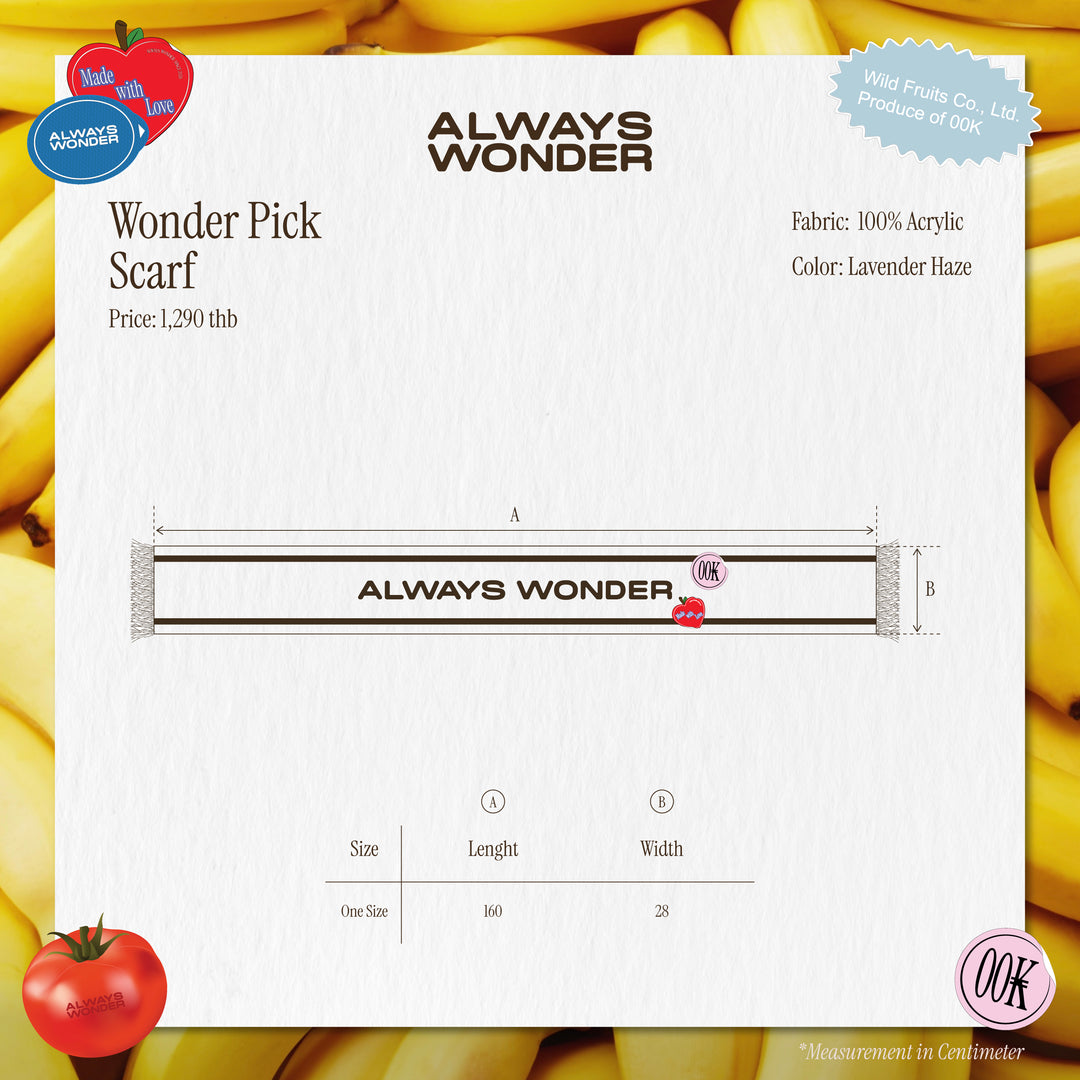 Wonder Pick Scarf | Lavender Haze
