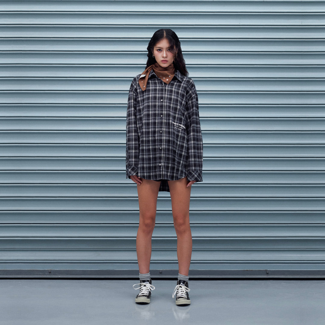 Always Faster Plaid Shirt | Midnight Shadow