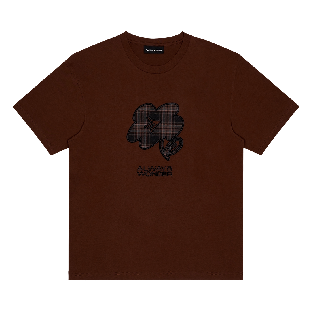The Wonder Flower Oversized Tee | Espresso Brown