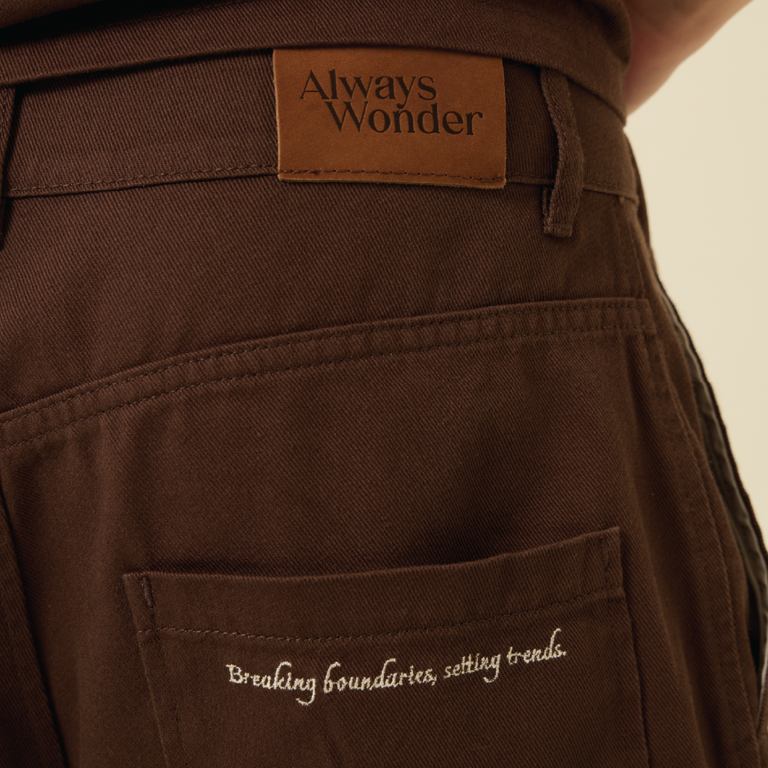 Dark Brown Bermuda shorts | Untitled Shade