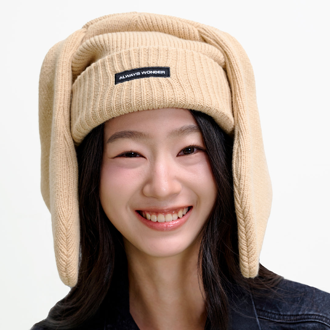 Goldie Pear Knit Hat | Cookie Dough