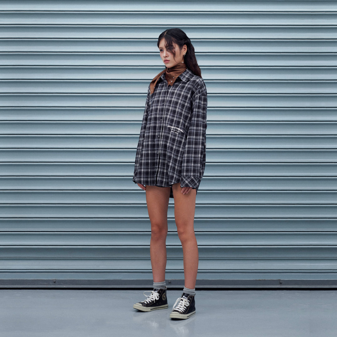 Always Faster Plaid Shirt | Midnight Shadow