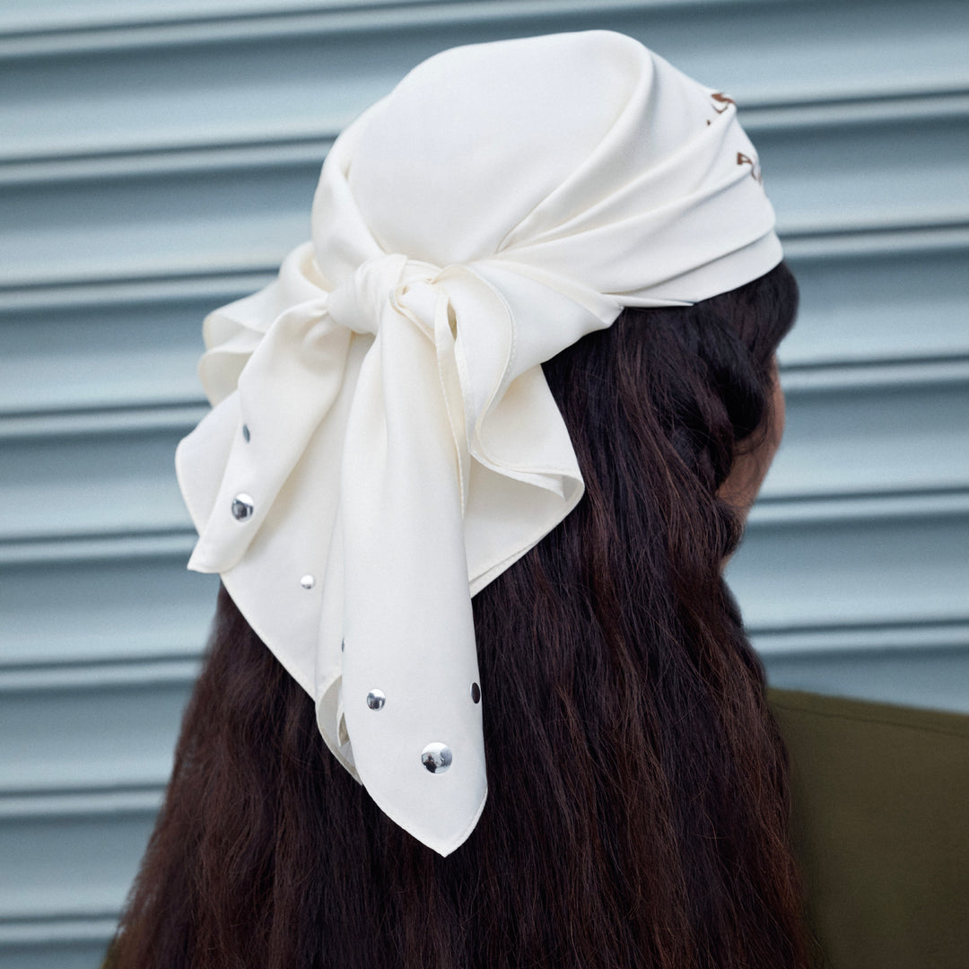 Always Faster Scarf | Racing White