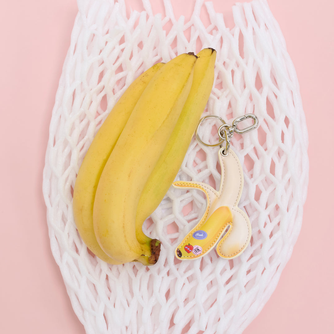 Banana Loop Keychain | Banana Peel