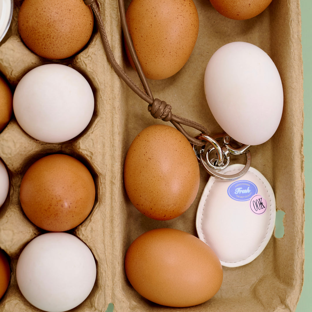 Sunny Egg Keychain | Egg Yolk