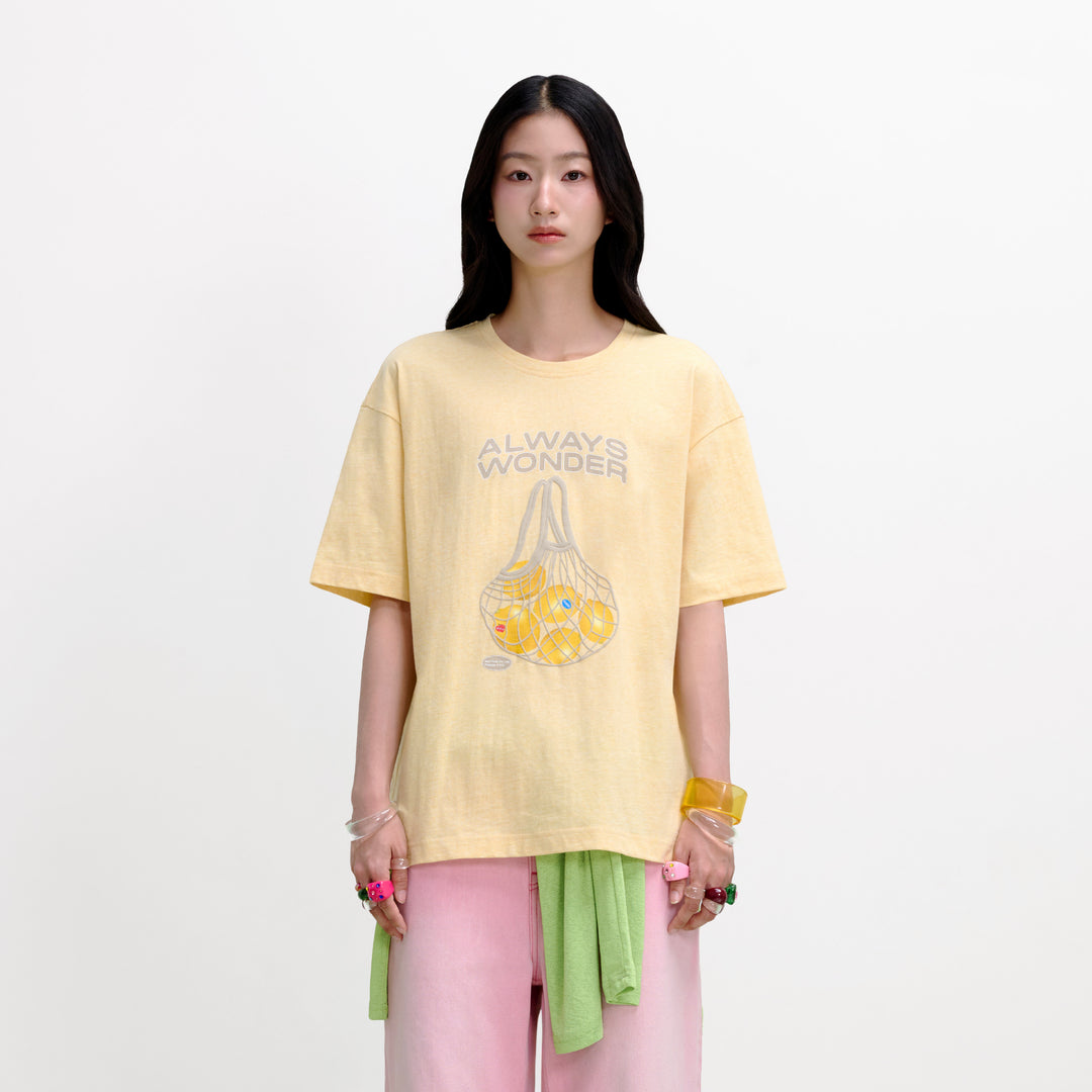 (Pre-order) Fruit Basket Tee | Lemon Zest