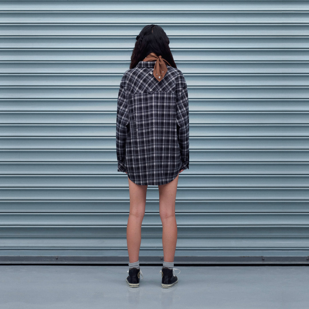 Always Faster Plaid Shirt | Midnight Shadow