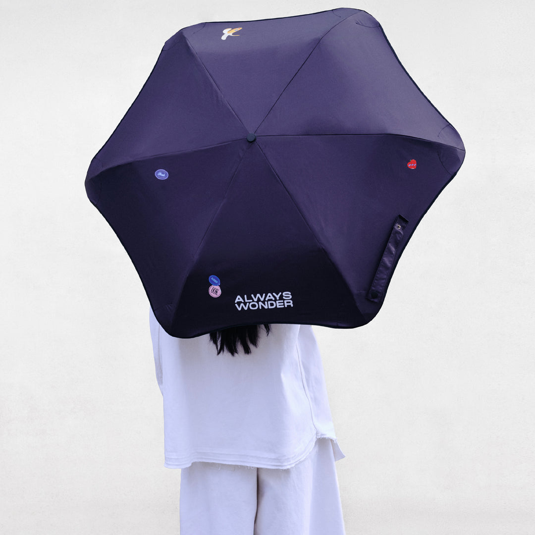 (Pre-order) Tomato Twist Umbrella | Midnight Black