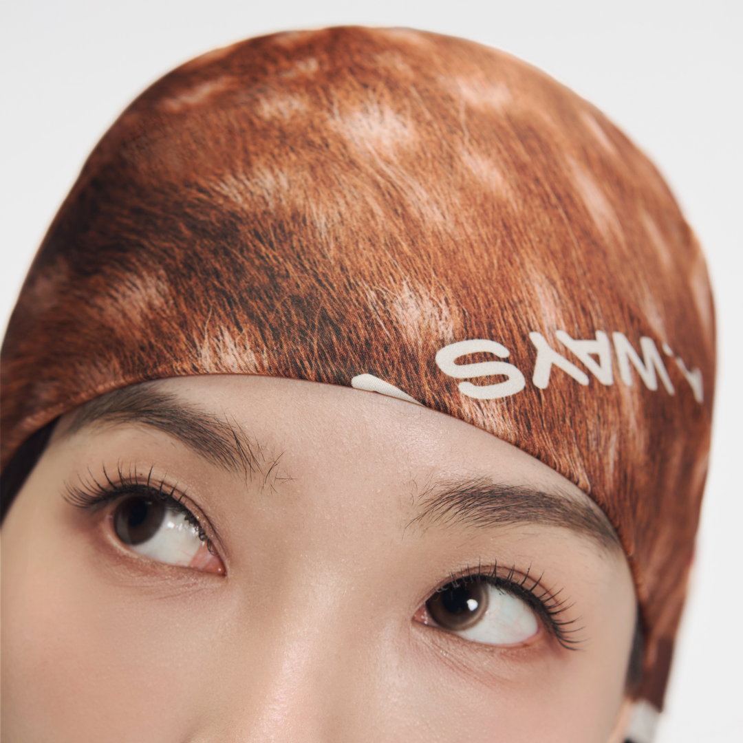 City Muse Scarf | Fawn Brown (Deer Print)