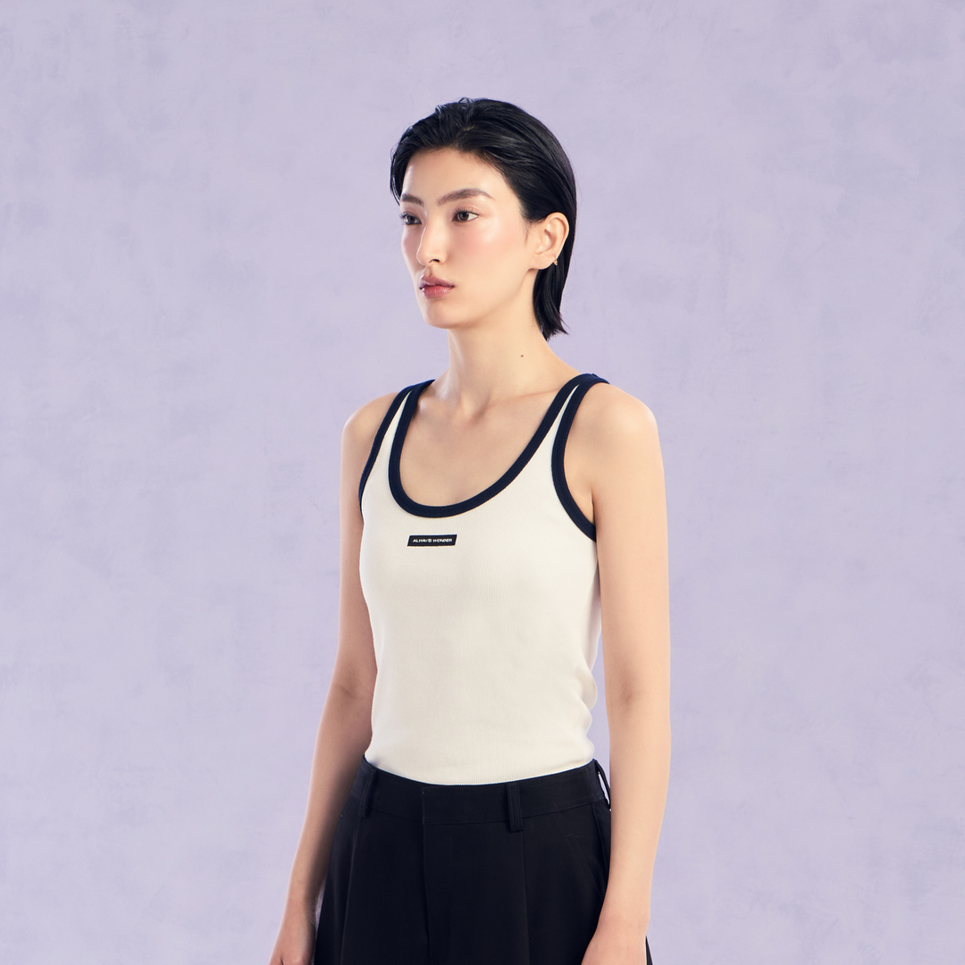 The Unbound Tank Top | Neutral White