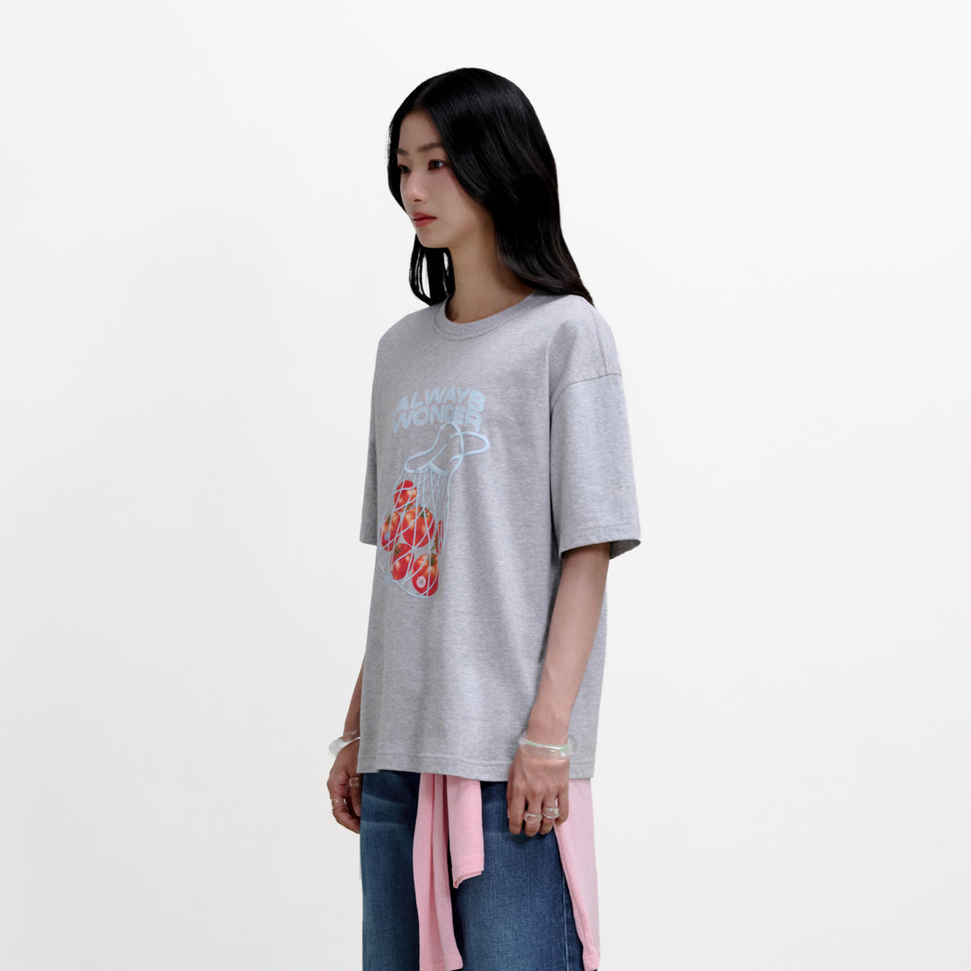 Fruit Basket Tee | Cloudy Grey