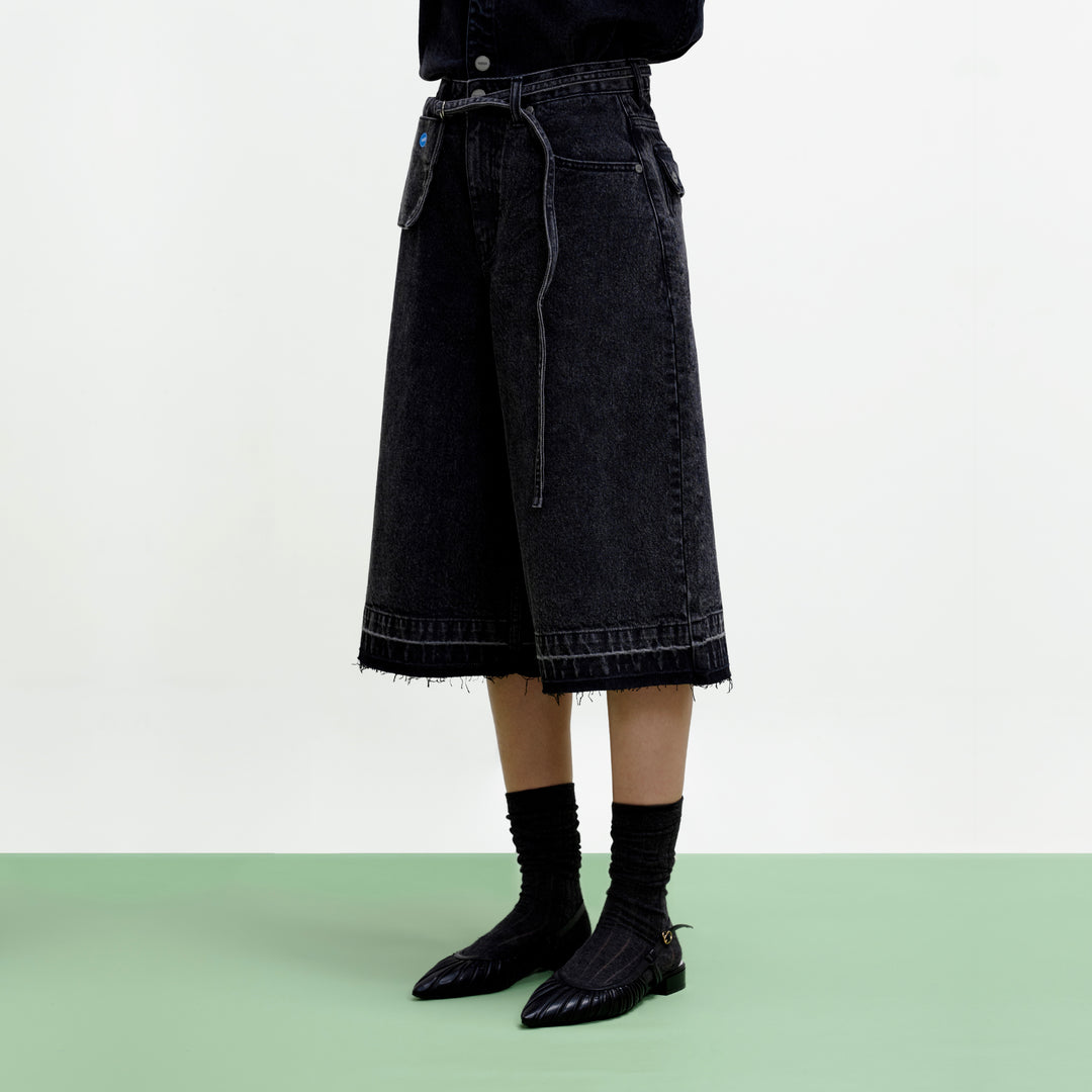 Wild Fruit Utility Shorts | Midnight Black