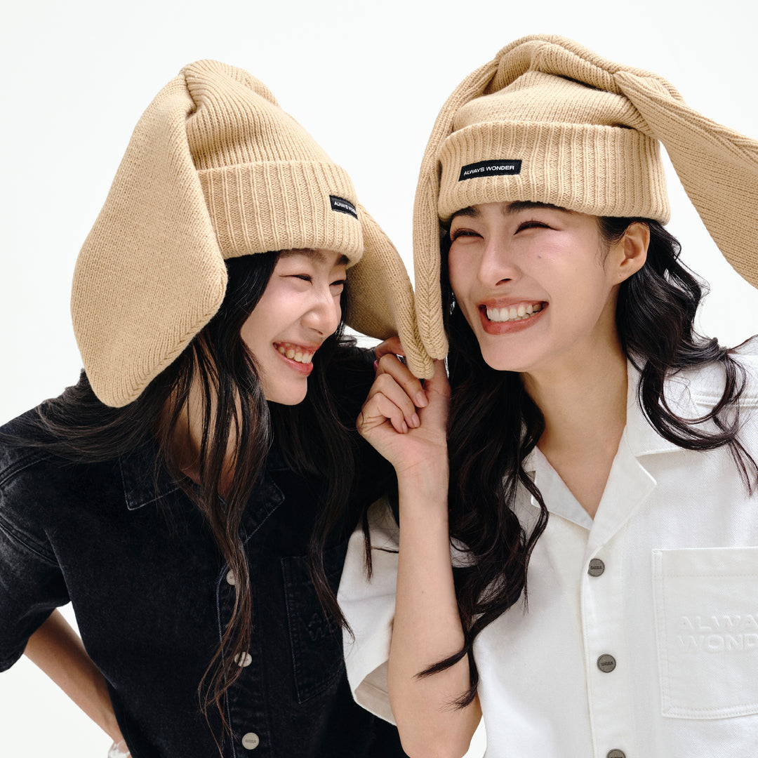 Goldie Pear Knit Hat | Cookie Dough