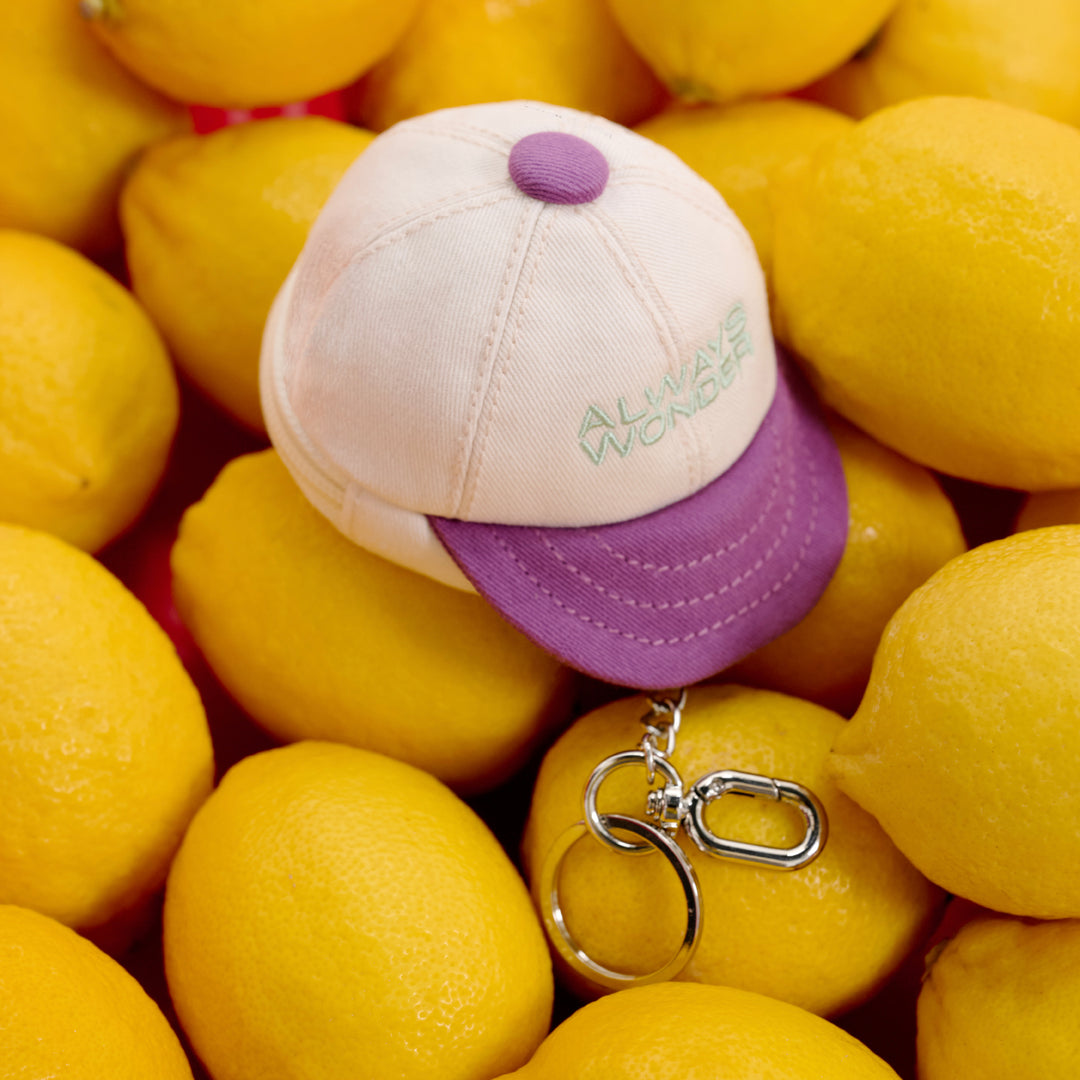 (Pre-order) Fruity Cap Keychain | Lavender Haze