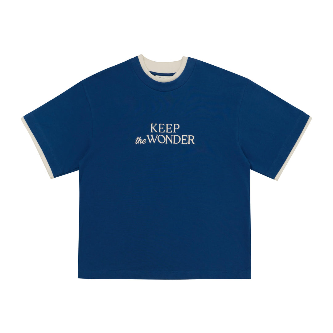 Keep the Wonder Layered Tee | Dodger Blue