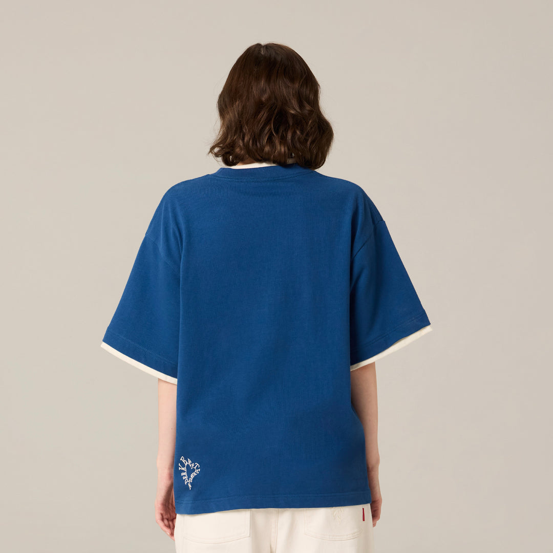 (Pre-order) Keep the Wonder Layered Tee | Dodger Blue