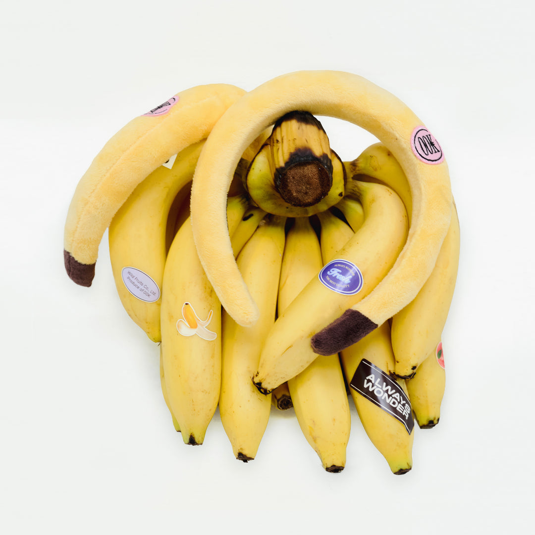 (Pre-Order) Banana Loop Headband | Banana Peel