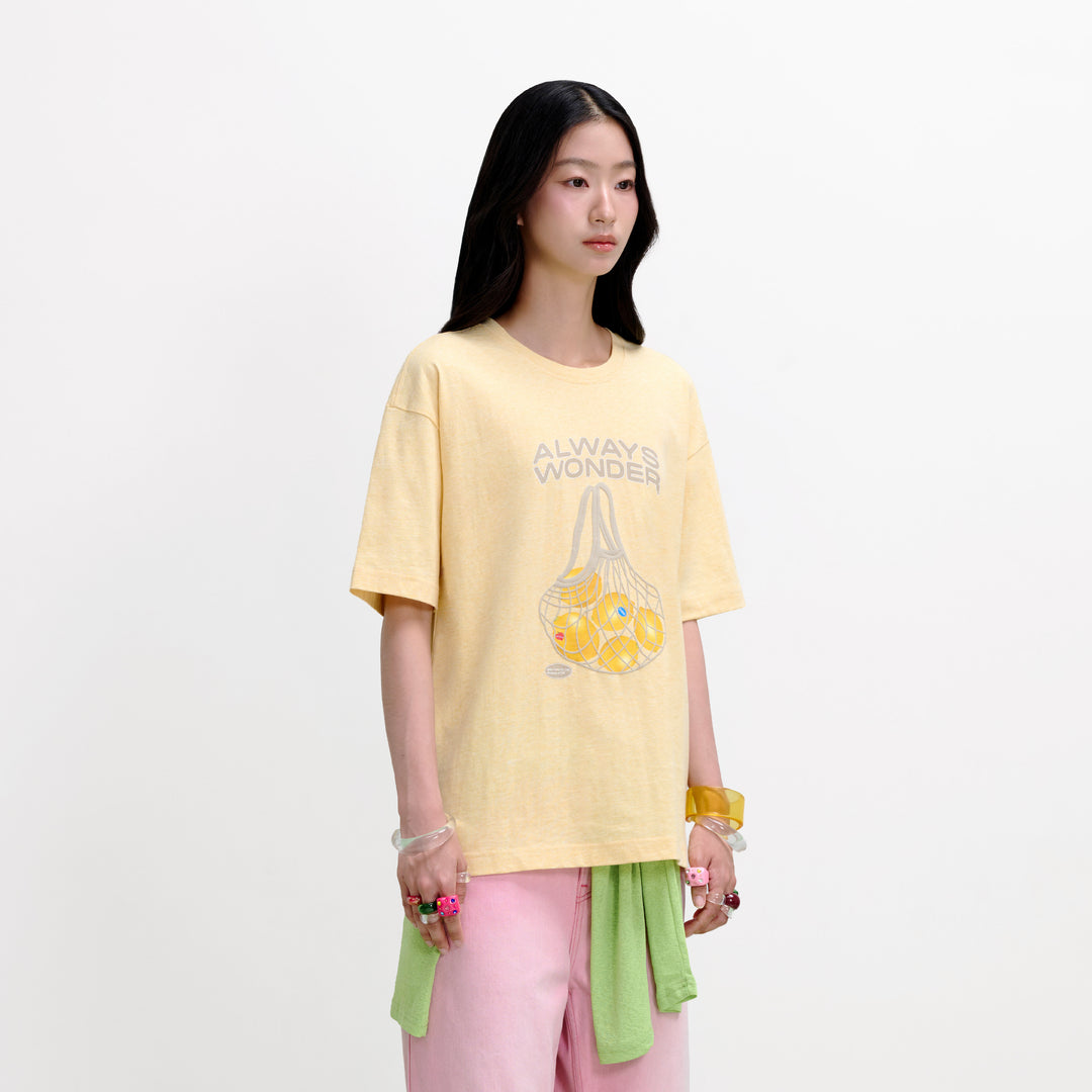 (Pre-order) Fruit Basket Tee | Lemon Zest