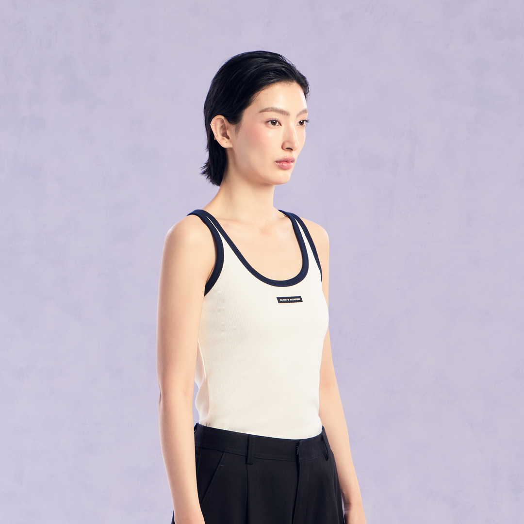 The Unbound Tank Top | Neutral White