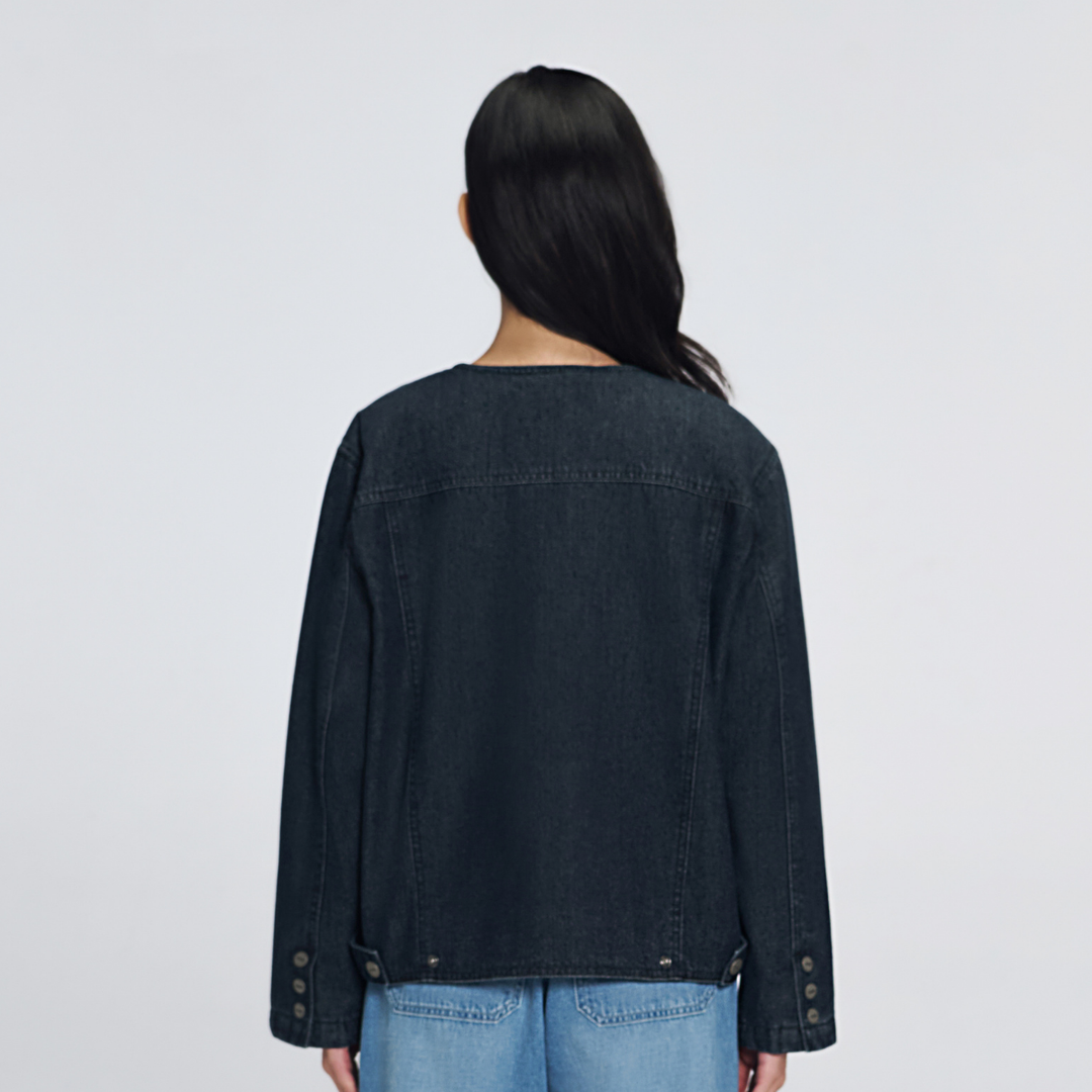 Boulevard Denim Jacket | Indigo Washed