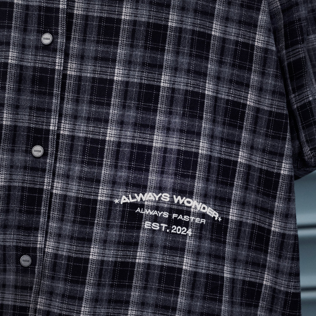 Always Faster Plaid Shirt | Midnight Shadow