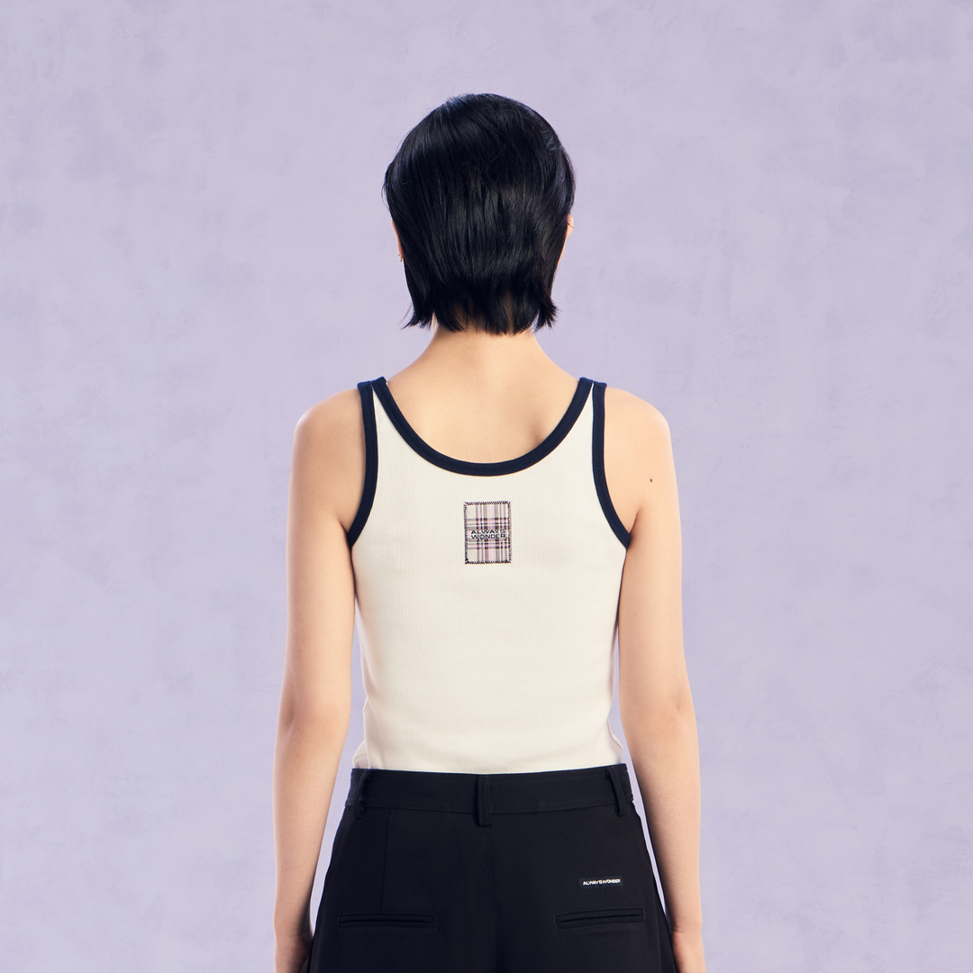 The Unbound Tank Top | Neutral White