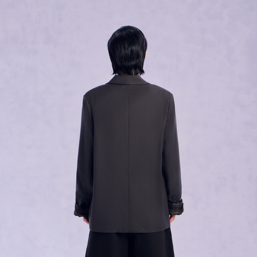 The Duality Blazer | Shadow ash