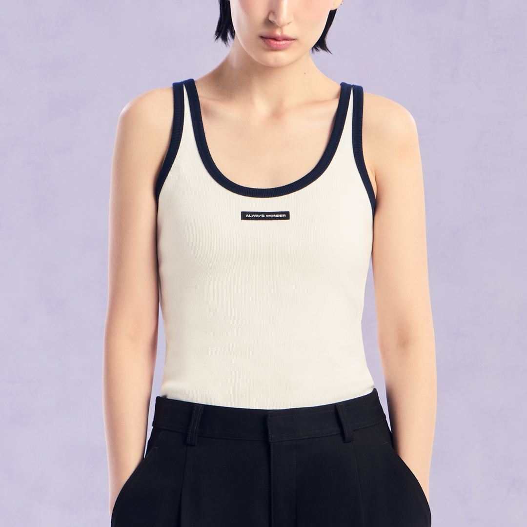 The Unbound Tank Top | Neutral White