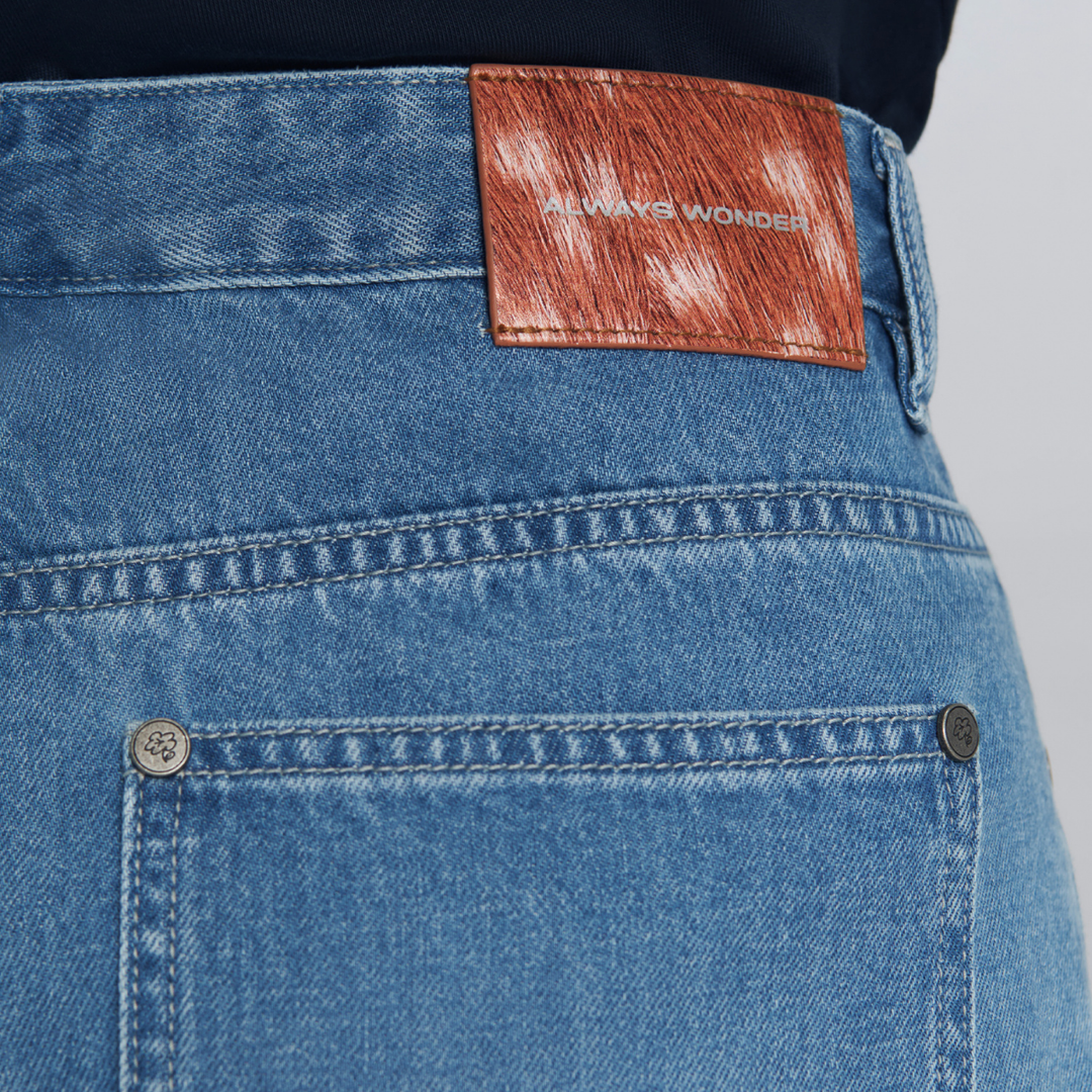 City Edge Denim Pants | Sky Denim