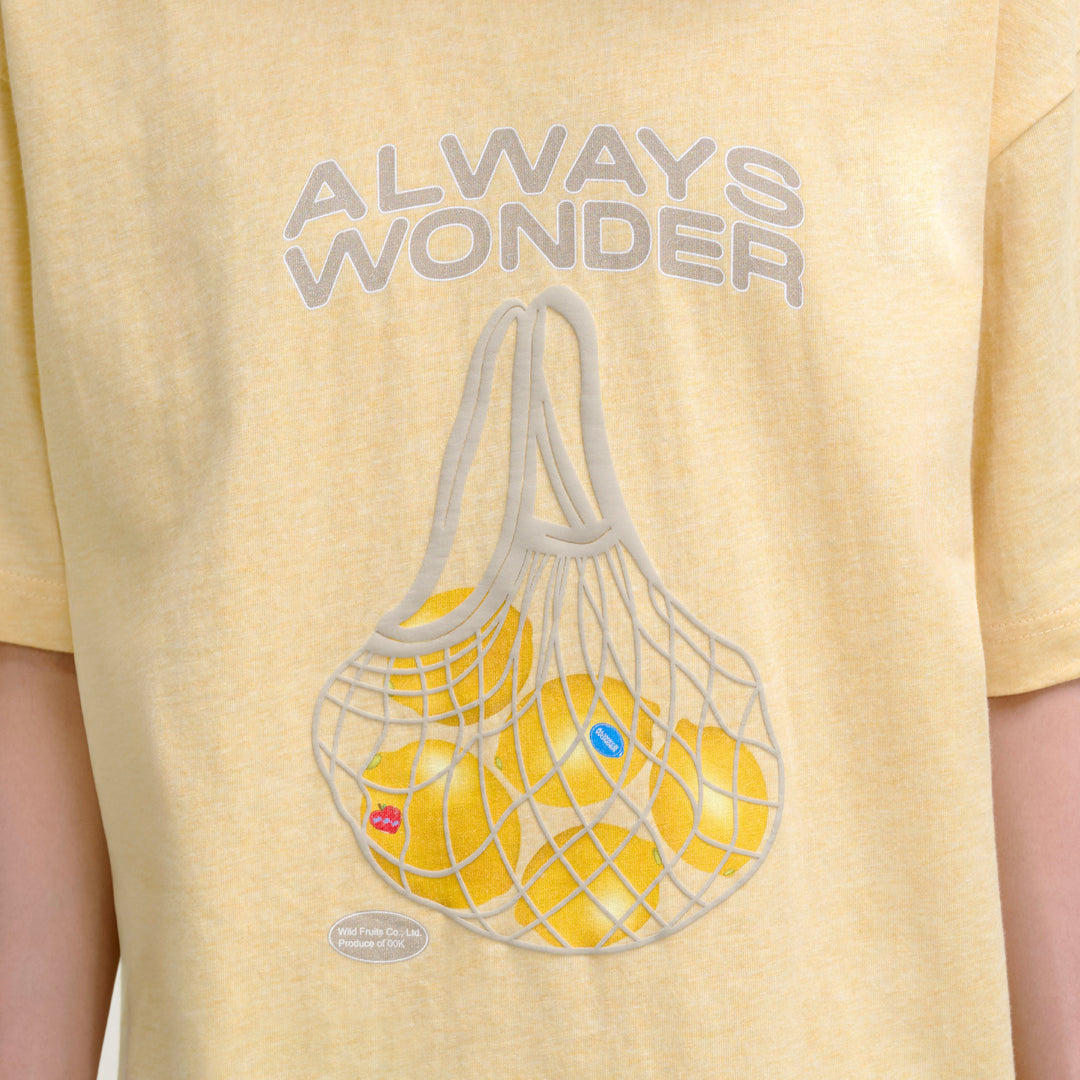 (Pre-order) Fruit Basket Tee | Lemon Zest