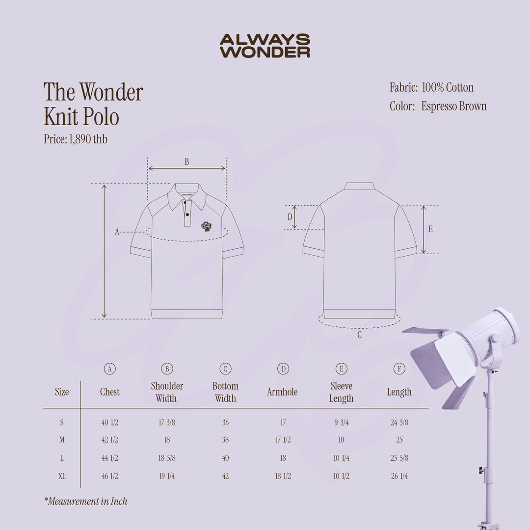 The Wonder Knit Polo | Espresso Brown