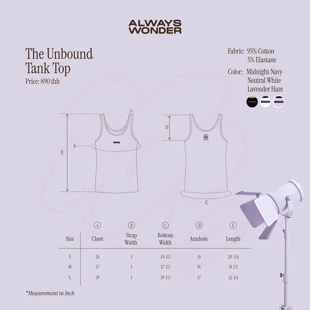 The Unbound Tank Top | Lavender Haze