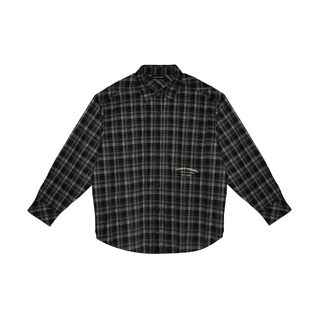 Always Faster Plaid Shirt | Midnight Shadow