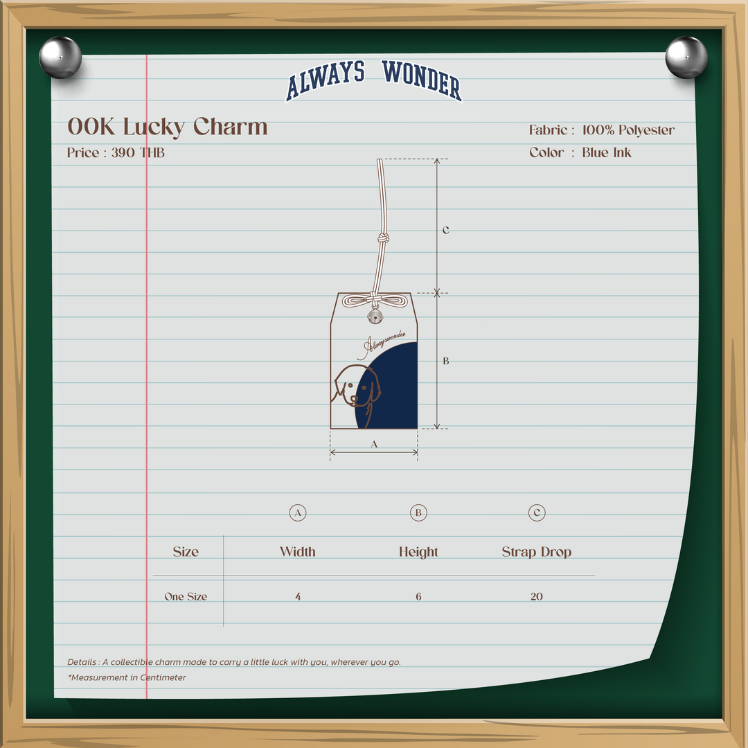 00K Lucky Charm | Blue Ink