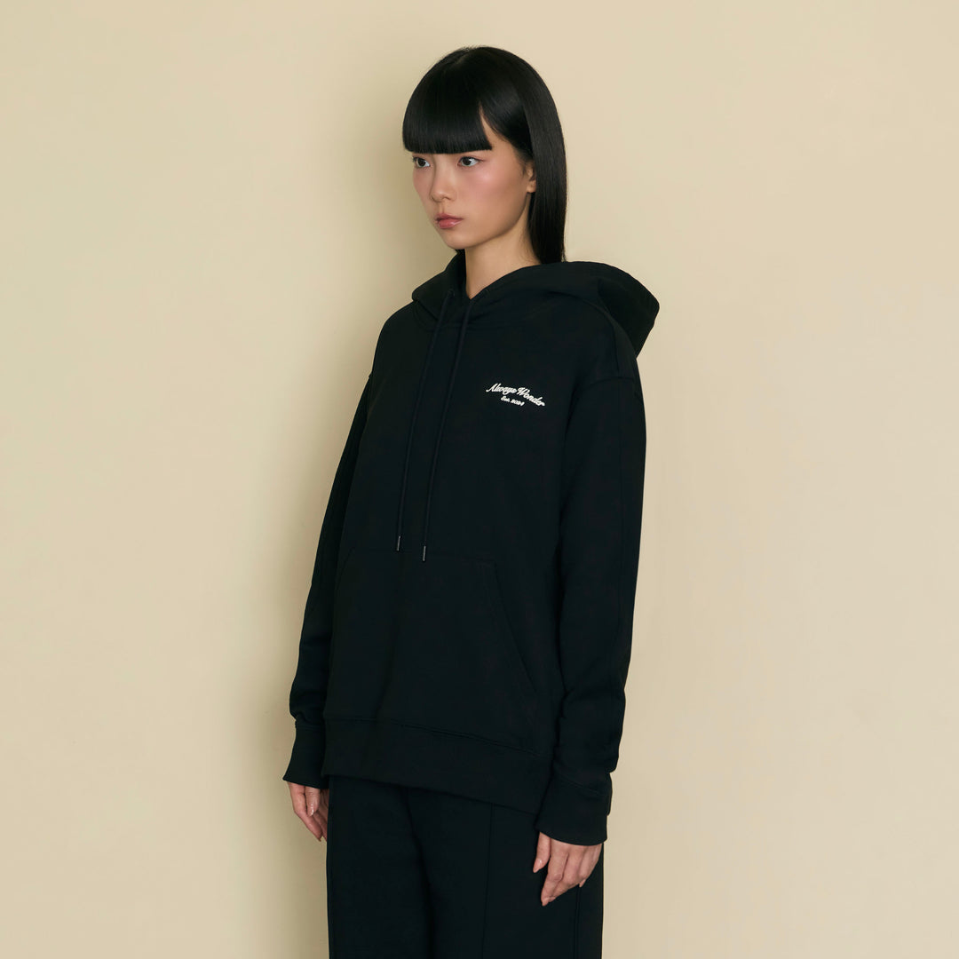 After silence hoodie | Charcoal