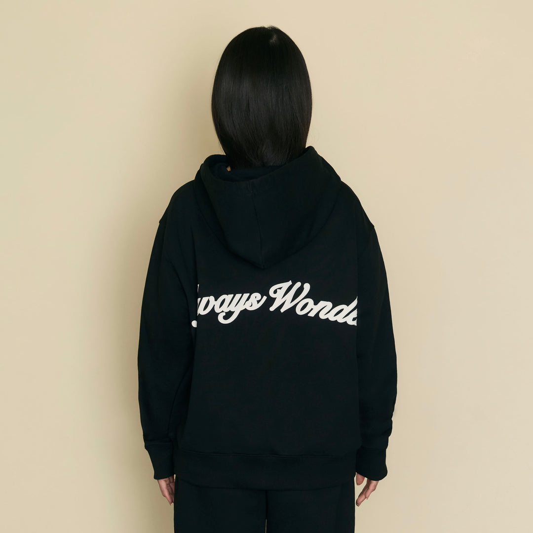 After silence hoodie | Charcoal