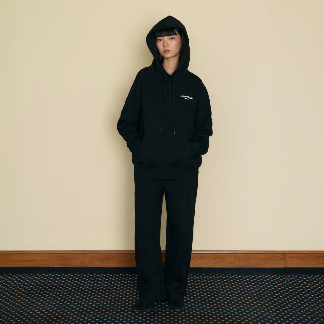 After silence hoodie | Charcoal