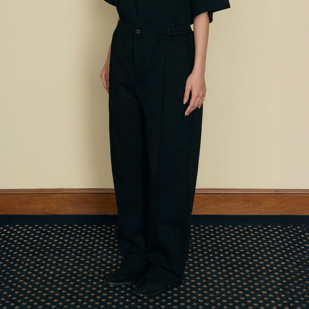 ( Pre-order )  Leisurely Sweat Pants | Charcoal