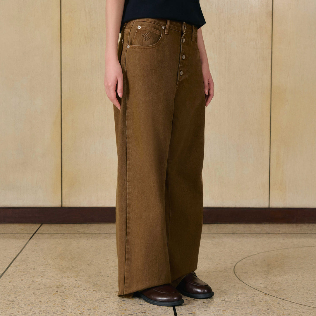 Club 00K Heritage Barrel Jeans | Roast Almond